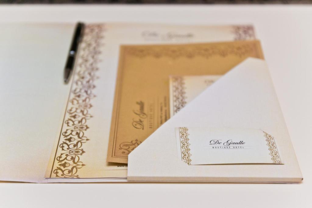 De Gaulle Boutique Hotel ハルキウ 部屋 写真